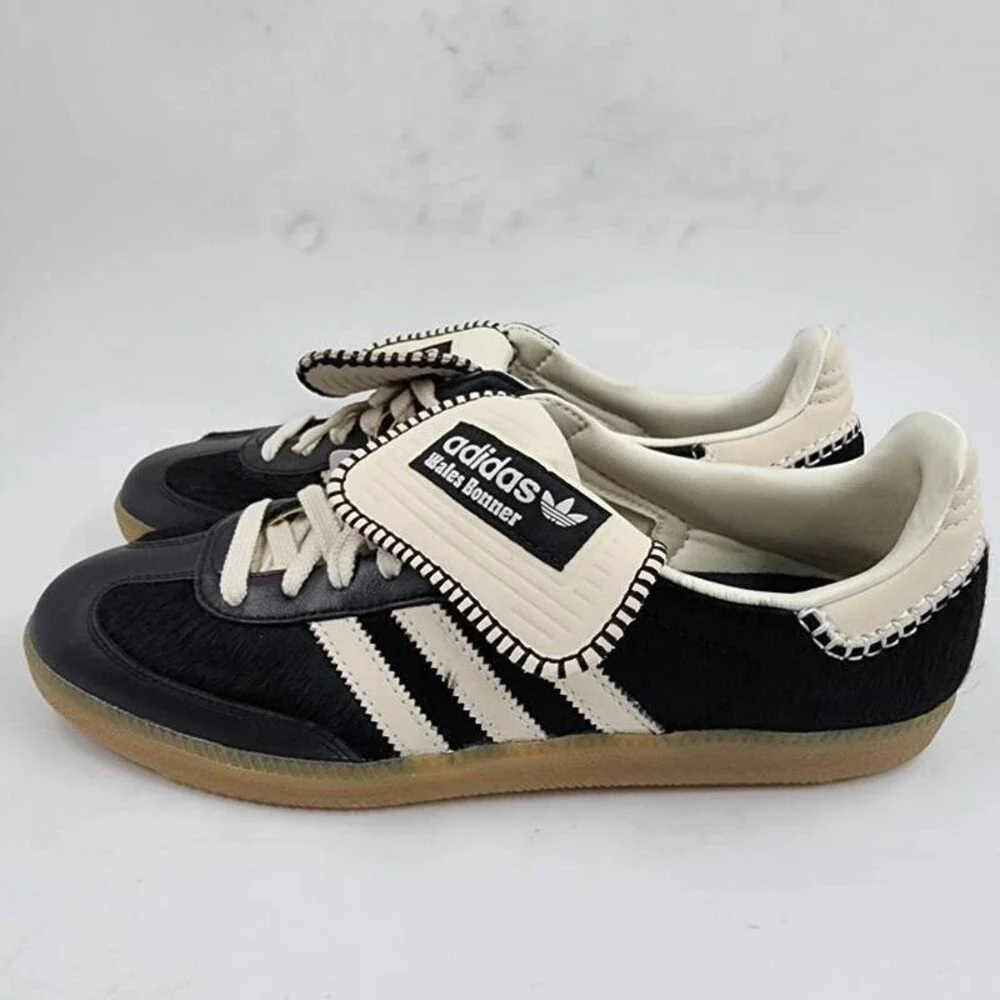Adidas Originals x WALES BONNER Samba Pony Tonal Low Top Sneakers Unisex 11.5